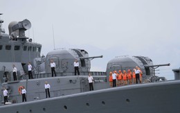 Tàu chống ngầm của Hải quân Nga tới Đà Nẵng