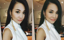Mốt đeo hoa tai một bên phá cách của sao Việt