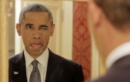Hình ảnh "nhí nhảnh" của Tổng thống Obama gây sốt