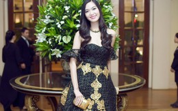 Hoa hậu Thùy Dung chẳng cần hàng hiệu để nổi bật