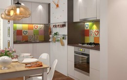 Đẹp ngỡ ngàng căn hộ 42m² cho 4 người