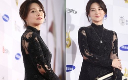 'Nàng Dae Jang Geum' nổi bật với váy xuyên thấu trên thảm đỏ
