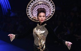 Thanh Hằng mặc áo dài dát vàng giá 1,2 tỷ đồng