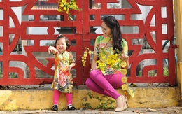 Con gái Hoa hậu Hương Giang làm mẫu nhí vô cùng đáng yêu