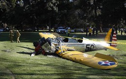 Tài tử Harrison Ford bị tai nạn máy bay