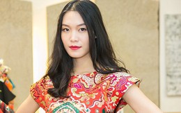 Hoa hậu Thùy Dung diễn thời trang ở Italy
