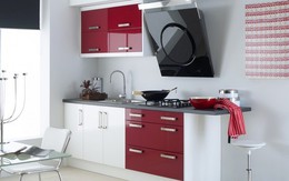 Mẹo thiết kế hút mắt cho phòng bếp dưới 8m²