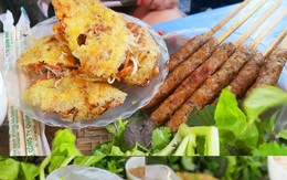 Bánh xèo chấm nước quả ép phố Yên Phụ