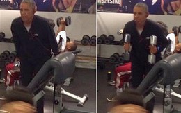 Tổng thống Obama chăm chỉ tập luyện để có cơ bụng 6 múi