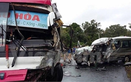 Tai nạn ô tô người Việt tại Lào, 8 người thương vong