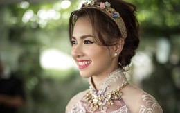 Áo dài ăn hỏi đẹp như trong mơ của Đinh Ngọc Diệp