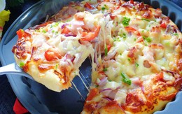 Cách làm pizza tôm ngon khó cưỡng