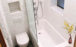 Phòng vệ sinh 3m2 thoải mái xây bồn tắm