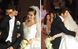 Huỳnh Hiểu Minh khóc trong đám cưới