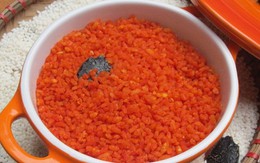 Xôi vò gấc đón năm mới may mắn