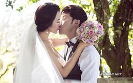 Ưng Hoàng Phúc - Kim Cương hôn say đắm trong ảnh cưới