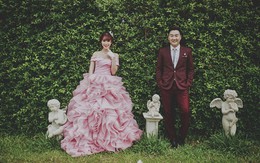 Ảnh cưới theo phong cách hiện đại của hot girl Hà Min
