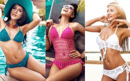 Sao Việt gợi cảm với bikini len móc