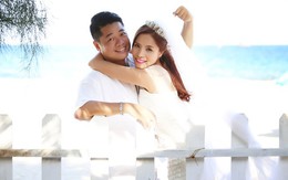Ảnh cưới ngọt ngào của Ngô Mai Trang và ông xã doanh nhân
