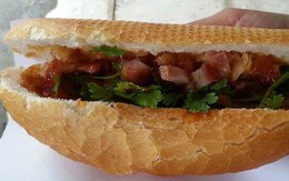 Lạ miệng với bánh mỳ heo quay ở Sài Gòn