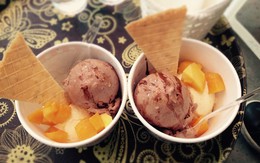 Món hot mùa hè: Kem xào trên chảo