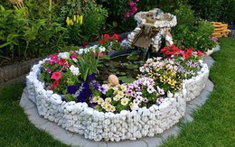 "Phát ghen" với công viên hoa của mẹ Việt ở trời Tây