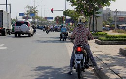 Vừa thoát lạnh 18 độ, Sài Gòn “hứng“nắng nóng kinh hoàng