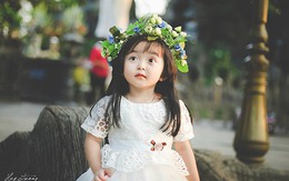 Bộ ảnh mới của ‘thiên thần’ Sài Gòn 4 tuổi ‘đốn tim’ dân mạng