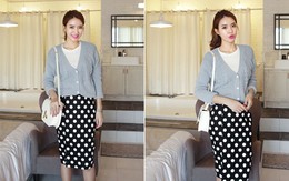 Cách mix áo cardigan trẻ đẹp, đáng yêu