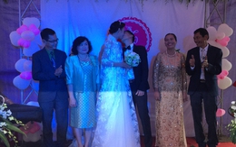 Lê Thúy rạng rỡ trong hôn lễ tại Quảng Bình