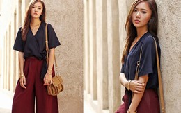 Diện quần culottes sành điệu như tín đồ thời trang