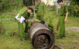 Hiện trường vụ nổ bình hơi khiến nạn nhân văng lên cây