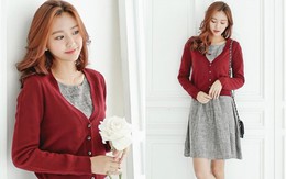 Áo cardigan - 'bạn thân' cho phái đẹp những ngày sang thu