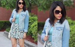 Jean jacket - chiếc áo không thể thiếu trong mùa thu