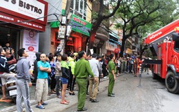 Hà Nội: Cháy lớn tại quán Karaoke trên phố Đoàn Thị Điểm
