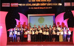 Nanakids vinh dự nhận giải thưởng “Sản phẩm – Dịch vụ vàng 2014”