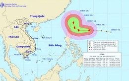 Xuất hiện siêu bão gần Biển Đông