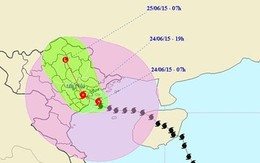 Tin tức mới nhất bão số 1: Giật cấp 12 cách Quảng Ninh - Thái Bình 50 km