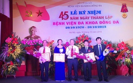 Kỷ niệm 45 năm thành lập Bệnh viện Đa khoa Đống Đa - Hà Nội