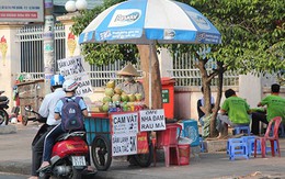 Sài Gòn: Sâm, cam vắt dưới 10.000 đồng đắt khách ngày nắng