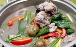 Ngày hanh hao nấu canh sườn sấu chua