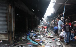 Hải Dương: Cháy chợ  ở Kinh Môn vì đốt vàng mã?