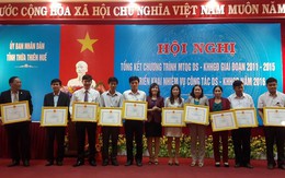 Thừa Thiên - Huế tổng kết Chương trình Mục tiêu quốc gia DS-KHHGĐ giai đoạn 2011-2015