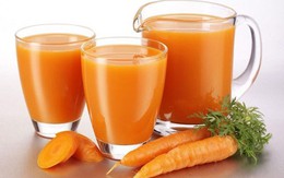 Nước ép cà rốt, tuần uống mấy lần?