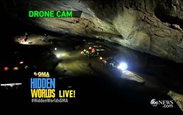 Những hình ảnh tuyệt đẹp về hang Sơn Đoòng trên truyền hình Mỹ