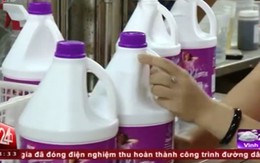 Thu giữ hàng chục nghìn chai nước giặt, nước rửa bát giả xuất xứ Thái Lan