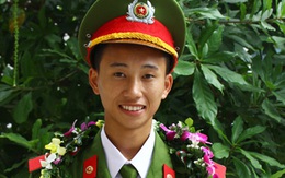 Chàng trai người Mông đầu tiên của xã vùng cao đậu trường cảnh sát