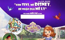 Xem tivi, mê Disney, bé nhận quà mê ly