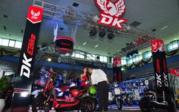 Xe điện DKbike hút khách tham quan tại Triển lãm AutoExpo