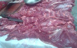 Nghi vấn thịt giả bò giá rẻ bằng nửa hàng xịn ở Hà Nội